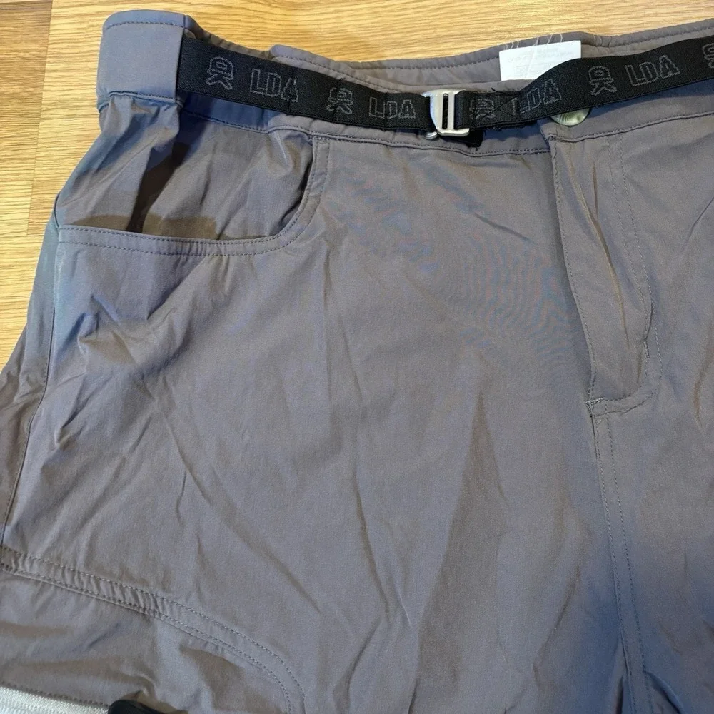Little Donkey‎ Andy Mens XL Cargo Short Hiking Stretch Zip Pocket Quick Dry